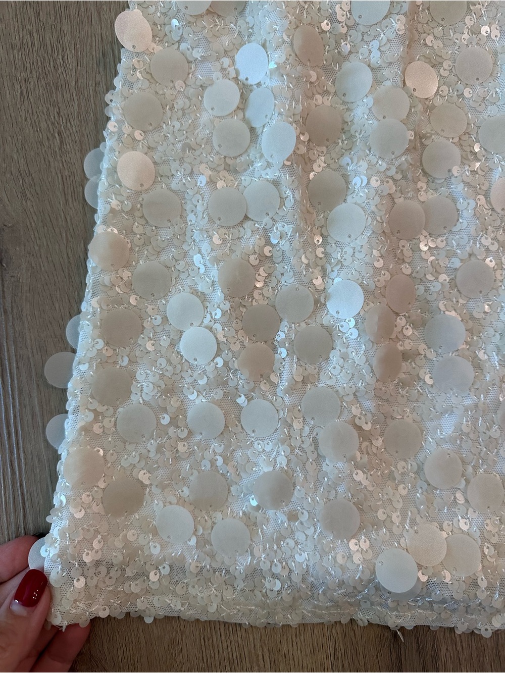 Sequined skirt